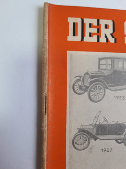 Der Spiegel Autos und Aktien für Jedermann Konzernpräsident Henry Ford II No. 8 22.02.1956 February 1956