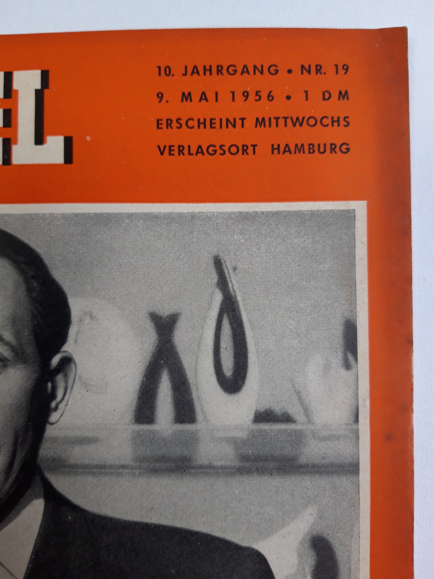 Der Spiegel Tricks mit Tellern und Tassen Porzellanfabrikant Philip Rosenthal No. 19 09.05.1956 May Mai 1956