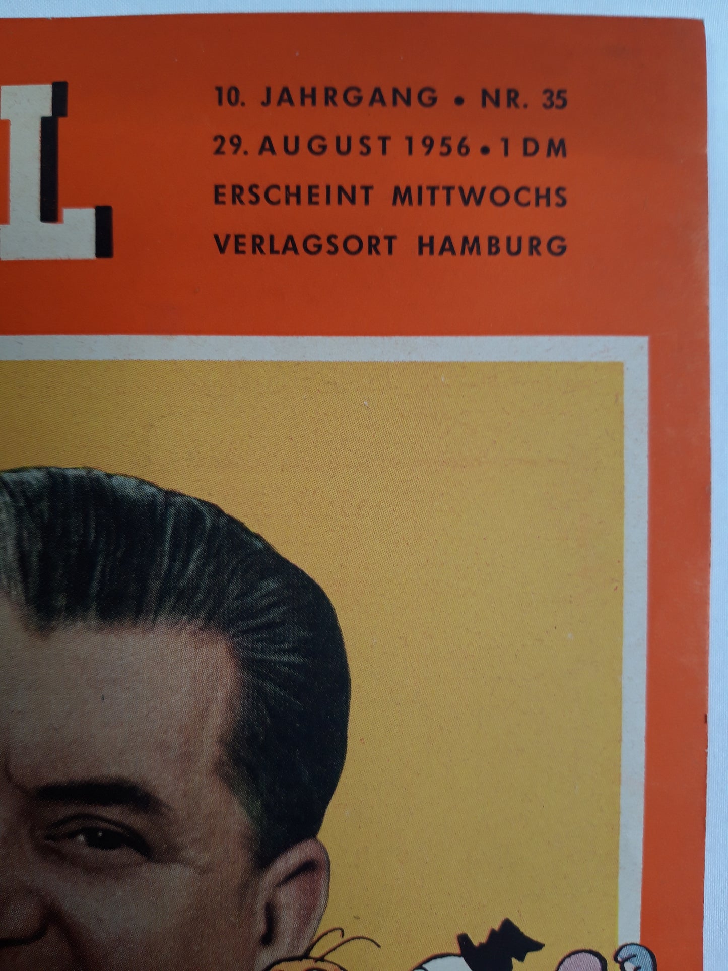 Der Spiegel Vorstoss nach Disneyland Werbefilmproduzent Fischerkoesen No. 35 29.08.1956 August 1956