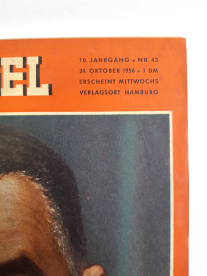 Der Spiegel Die Kralverwandtschaften Besuch an der Goldküste Negerschriftsteller Richard Wright No. 43 24.10.1956 24. Oktober October 1956