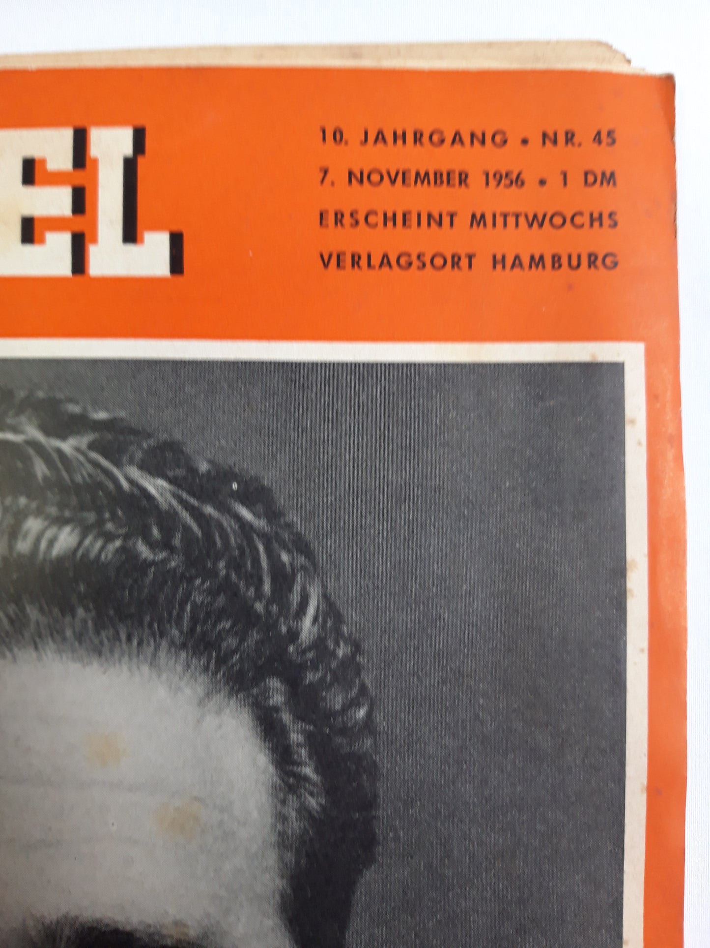 Der Spiegel Bomben auf Kairo Ägyptens Oberbefehlshaber General Amir No.45 07.11.1956 07. November 1956 Eckstein No. 5 Cigaretten