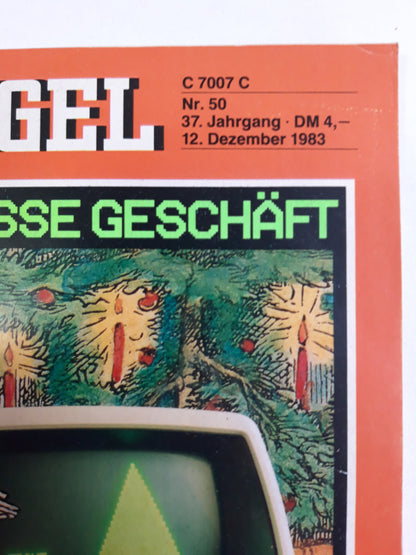 Der Spiegel Flick Lambsdorff Die Anklage Computer im Kinderzimmer 12.12.1983 Dezember December 1984