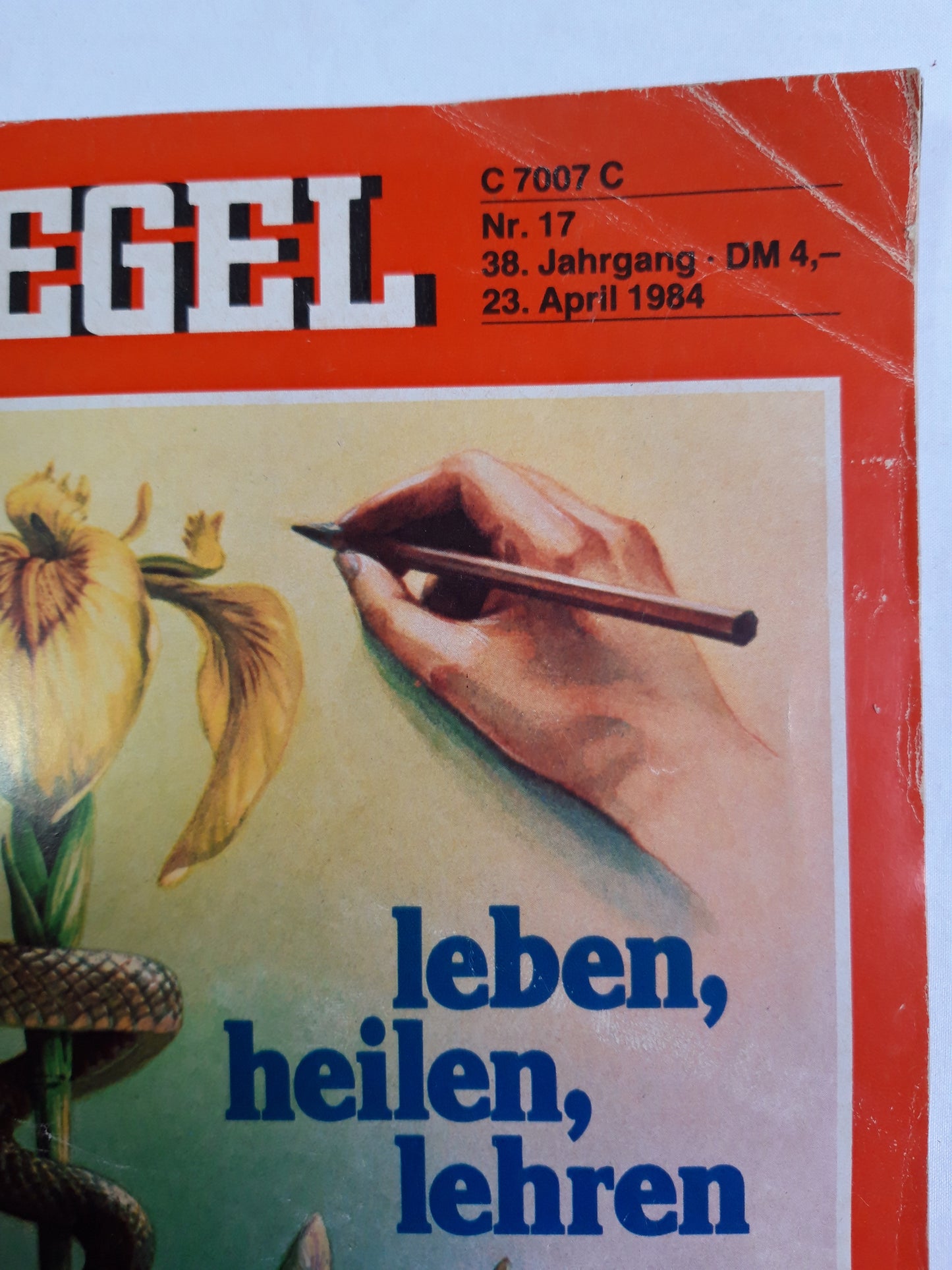 Der Spiegel Organisch leben, heilen, lehren Nr. 17 23.04.1984 April 1984