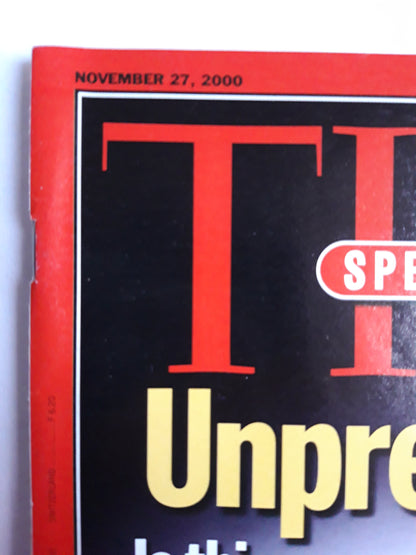 Time magazine Special Report Unpresidented It this any way to run an election? How the system actually works? 27.11.2000 November 2000