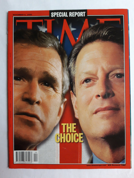 Time magazine Special Report The Choice 06.11.2000 November 2000