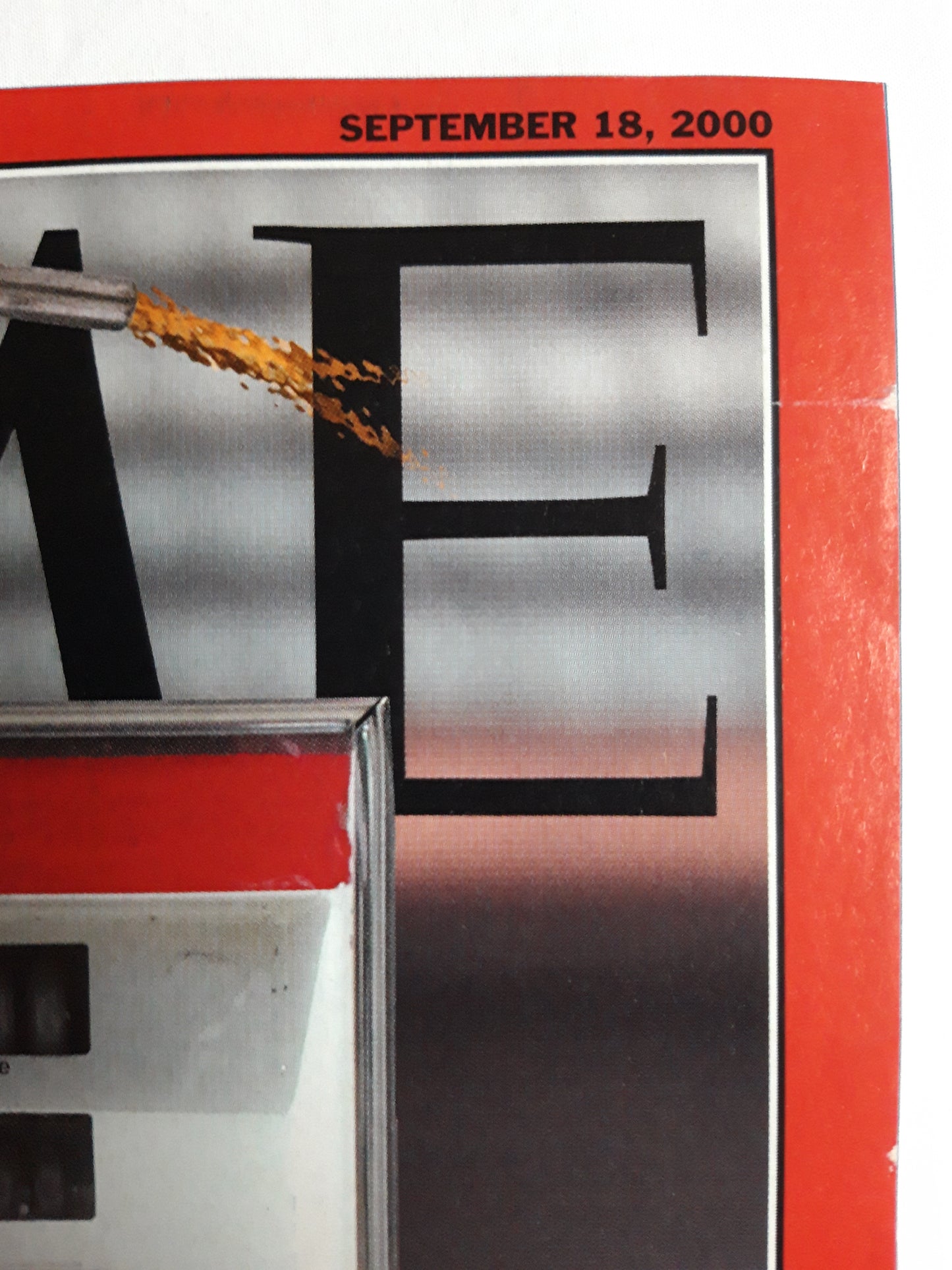 Time magazine The energy squeeze The Olympics Unleaded Plus Oil price Soar Russia`s no-good nukes 18.09.2000 September 2000