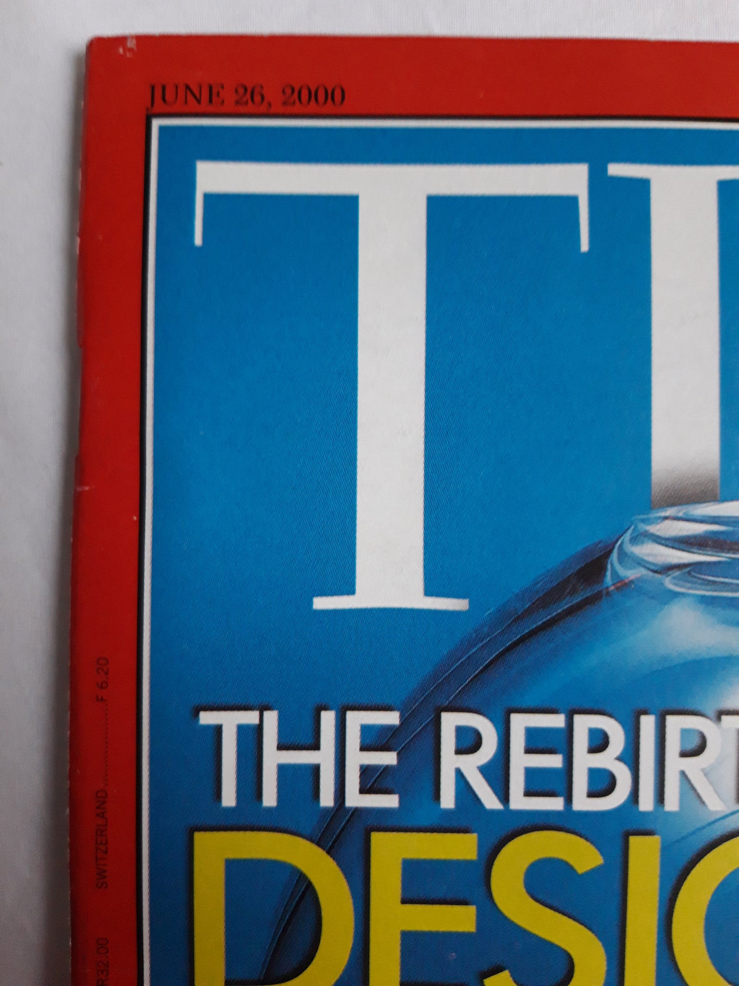 Time magazine The rebirth of design  Putin`s big chill Morocco`s cool king 26.06.2000 Juni 2000