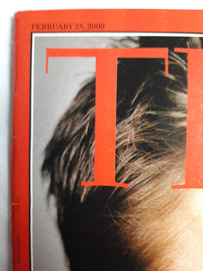 Time magazine Leonardo Di Caprio Up close King of Hearts The Fame! The Decisions! The Angst! Is The Beach a good trip? Time digital The Disappearing Computer Post PC Era 28.02.2000 February 2000