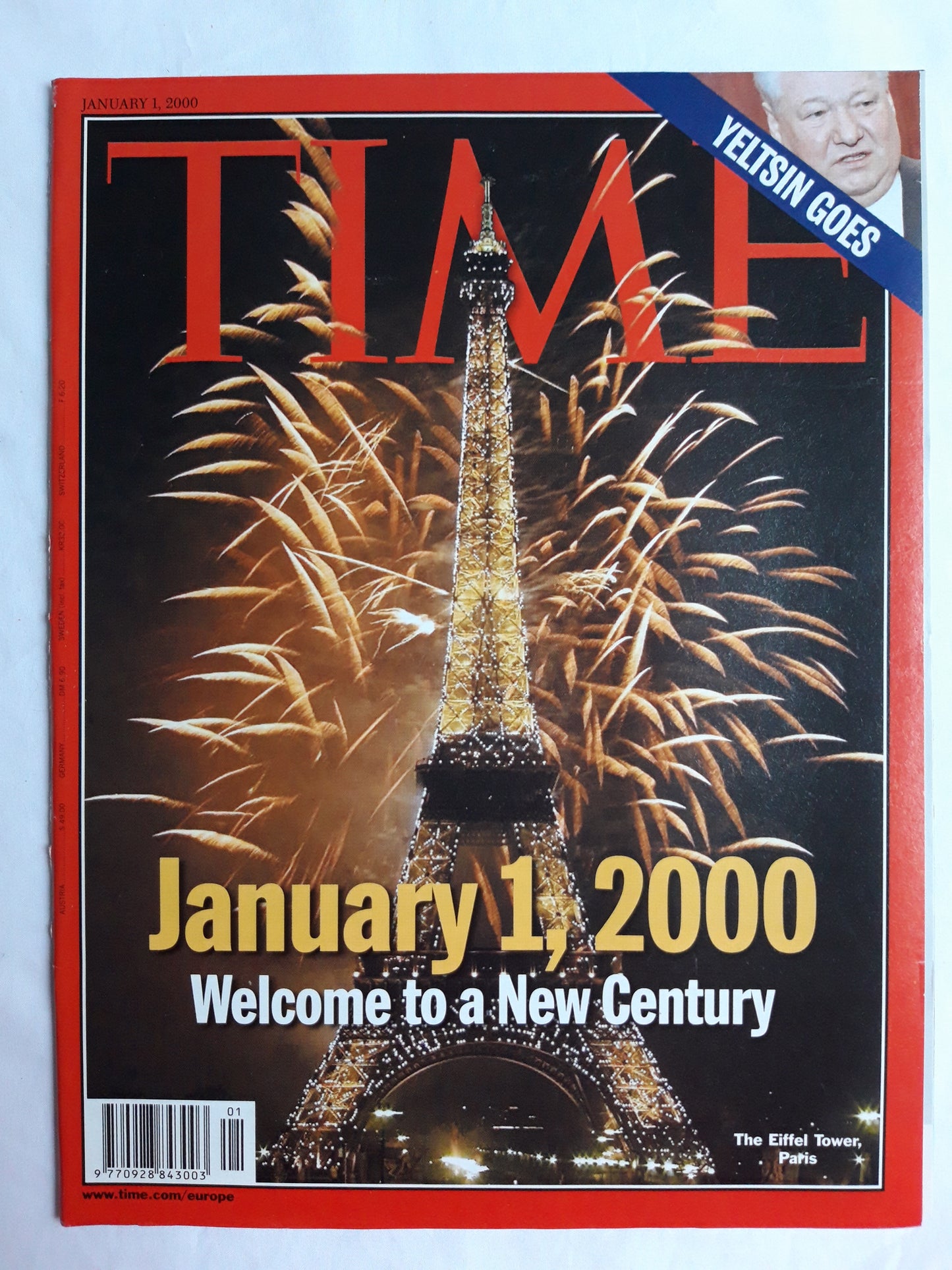 Time magazine January 1, 2000 Welcome to a New Century 01.01.2000 January 2000