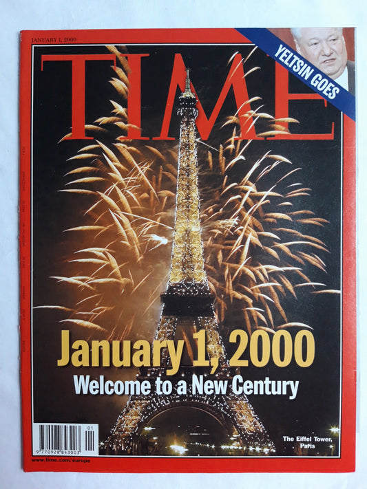 Time magazine January 1, 2000 Welcome to a New Century 01.01.2000 January 2000