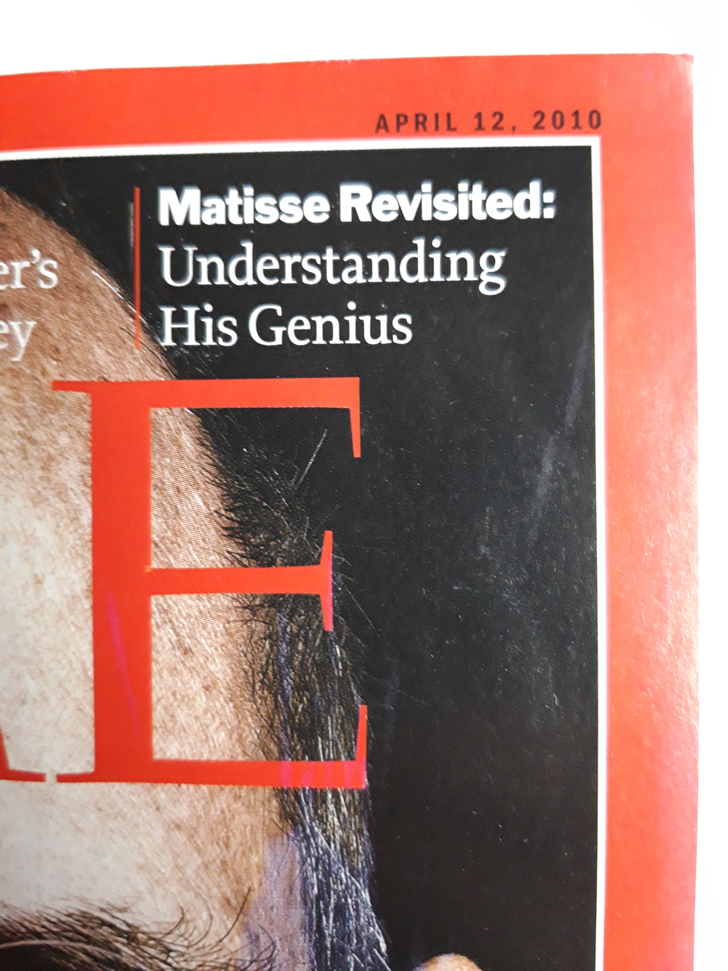Time magazine Inside Steve´s Jobs Pad The tale of tablet How dangerous is Plastic? Greek drama: The Challenge for Papandreou Matisse Revisited