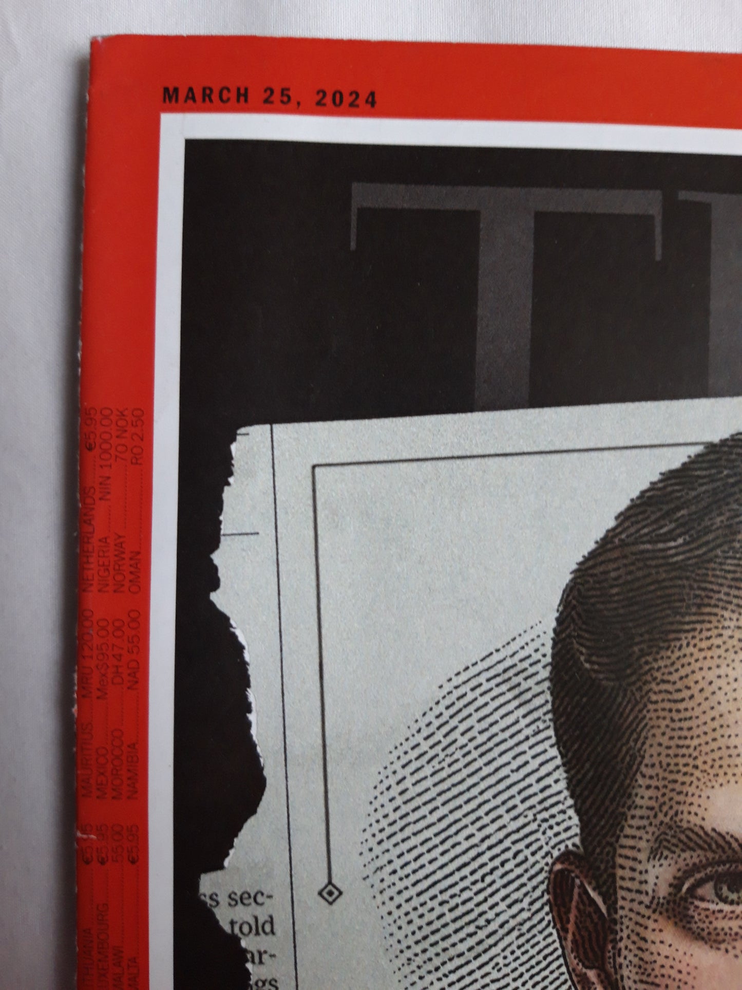 Time magazine The fight to free Evan Gershkovich 25.03.2024 25.März 2024