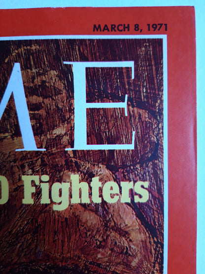 Time magazine The 5,000,000 Dollar Fighters Joe Franzier Muhammad Ali 08.03.1971 Märch March 1971