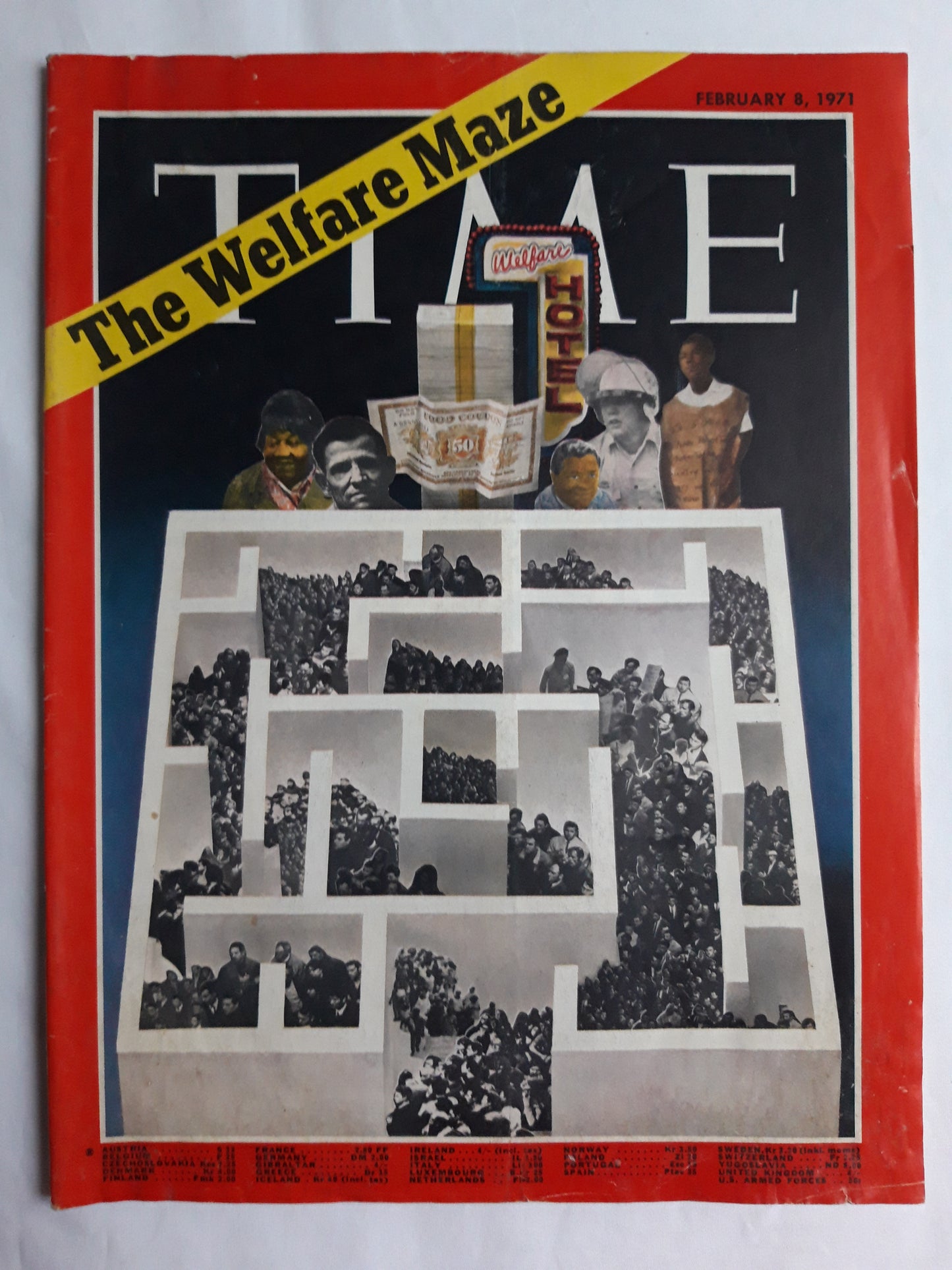 Time magazine The Welfare Maze 08.02.1971 February 1971