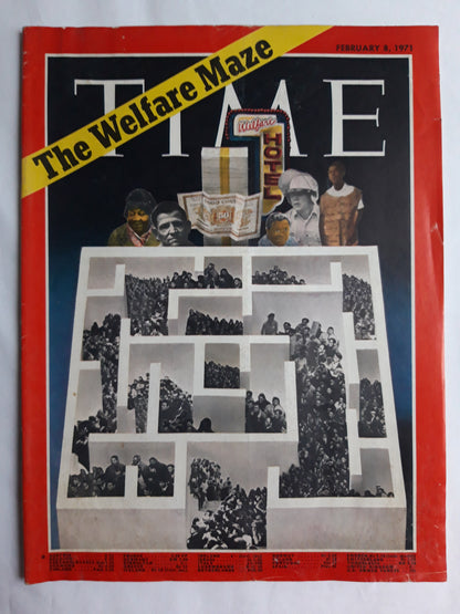 Time magazine The Welfare Maze 08.02.1971 February 1971
