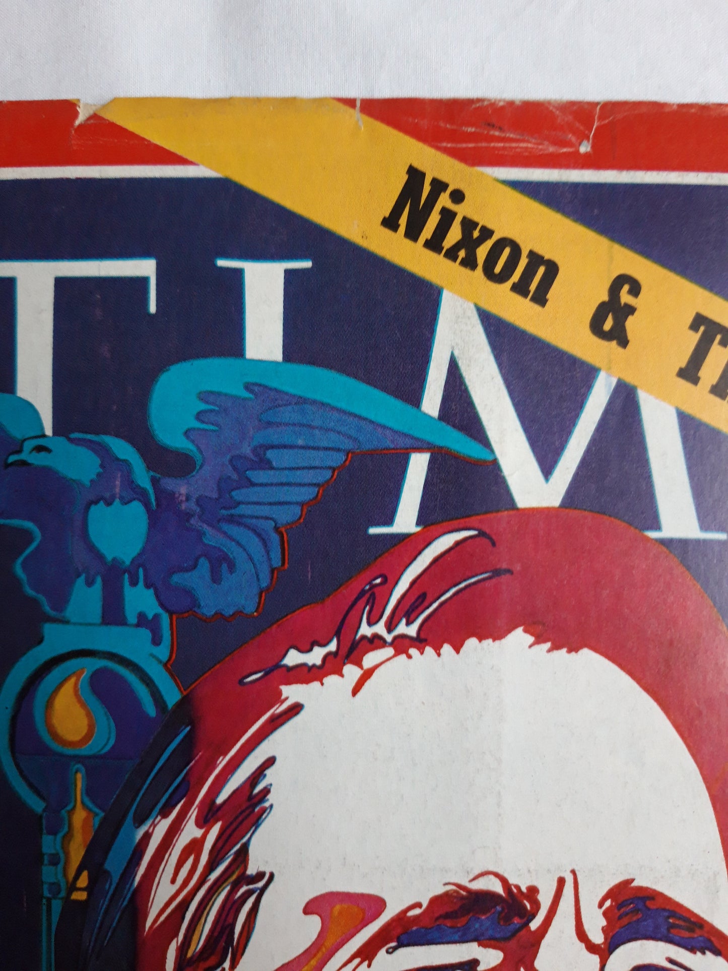 Time magazine Nixon & The Congress Speaker Carl Albert 01.02.1971 February 1971