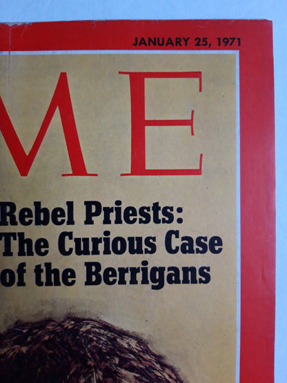 Time magazine Rebel Priests: The Curious Case of the Berrigans  Philip Daniel 25.01.1971 January 1971