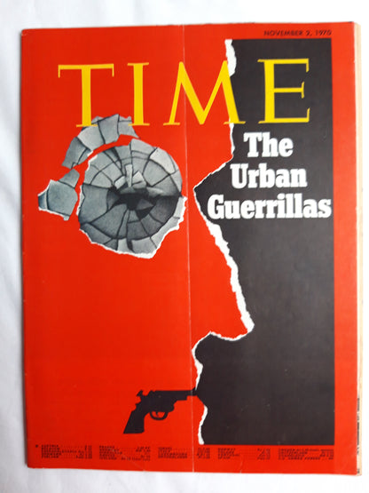 Time magazine The Urban Guerrillas 02.11.1970 November 1970