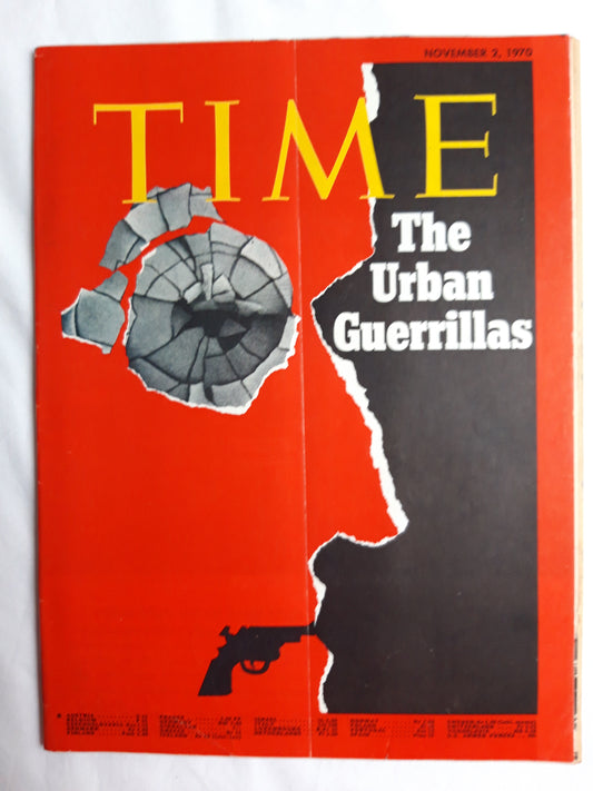 Time magazine The Urban Guerrillas 02.11.1970 November 1970