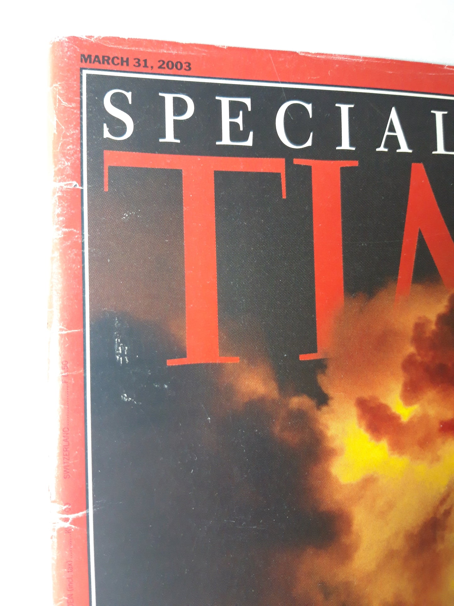 Time magazine Gulf War II Baghdad March 21, 2003 31.03.2003 March März 2003