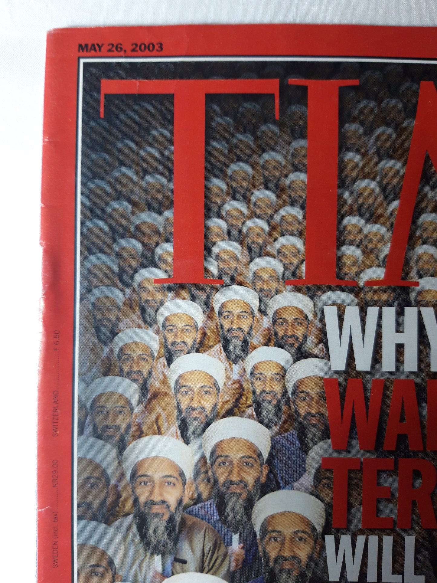 Time magazine Why the terror will never end Bin Laden 26.05.2003 May Mai 2003