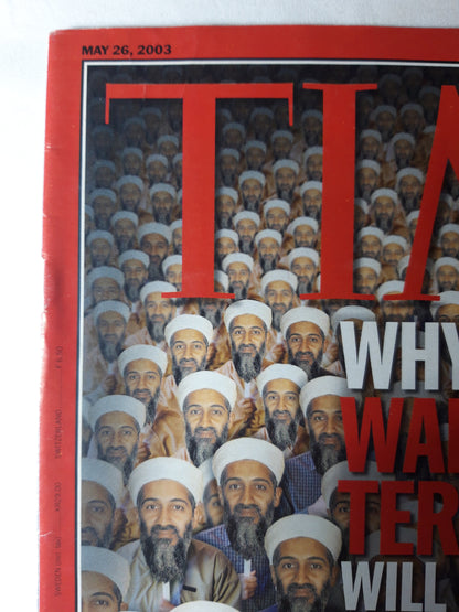 Time magazine Why the terror will never end Bin Laden 26.05.2003 May Mai 2003
