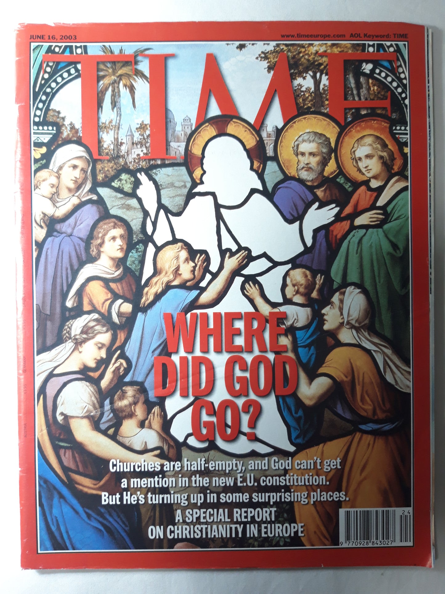 Time magazine Where did God go? A special report on christianity in Europe 16.06.2003 Juni 2003