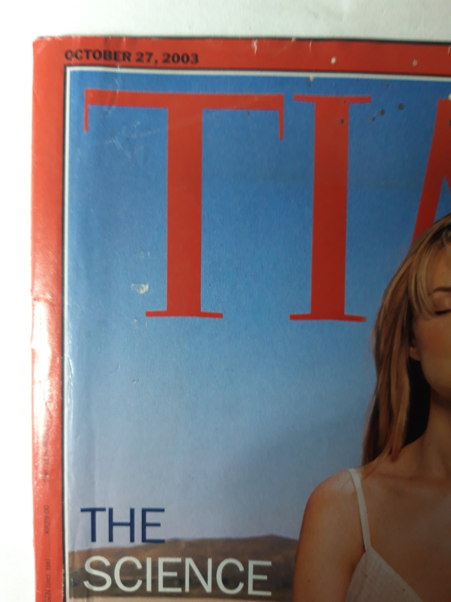 Time magazine The science of meditation New Age mumbo jumbo? Actress Heather Graham Transcendental Meditation 27.10.2003 October Oktober 2003