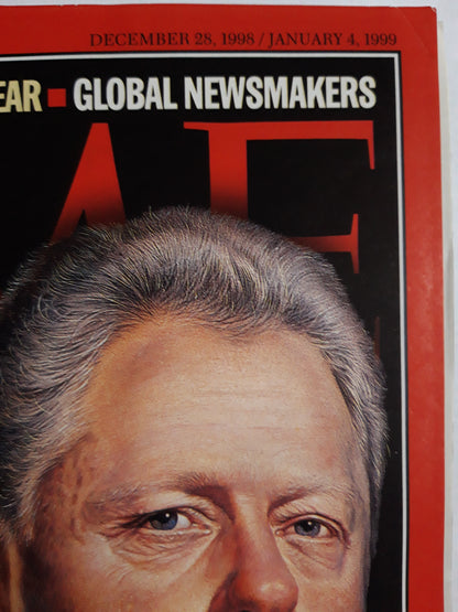 Time magazine Men of the Year Kenneth Starr Kenneth Starr Bill Clinton 28.12.1998/04.01.1999 January 1999
