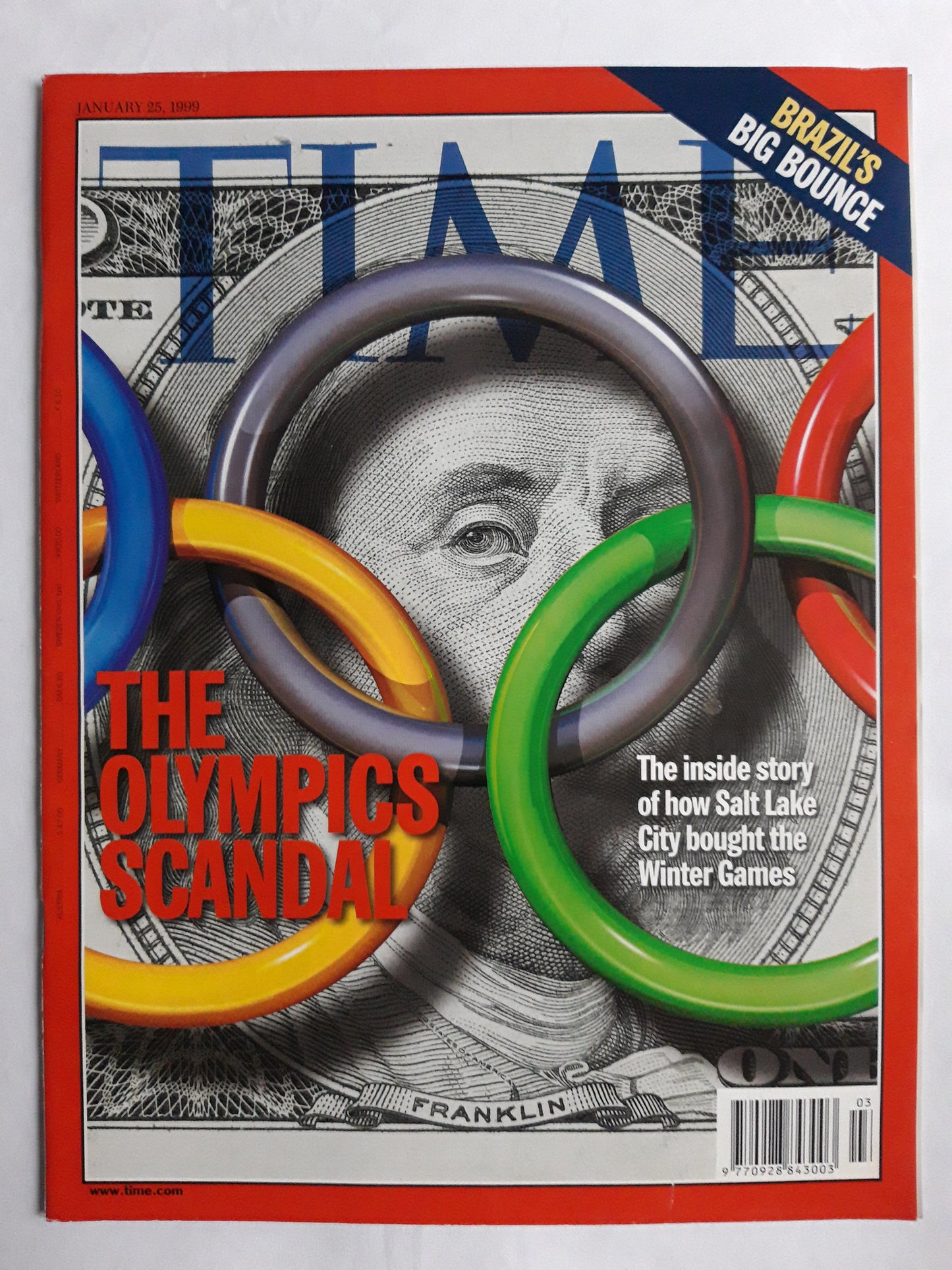Time magazine The Olympics Scandal The inside story of how Salt Lake City bought the Winter Games 25.01.1999 January 1999