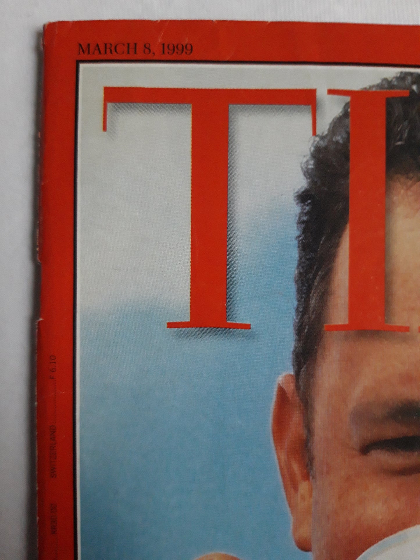 Time magazine Tom Hanks in a league of his own Avalanche aftermath 08.03.1999 March März 1999