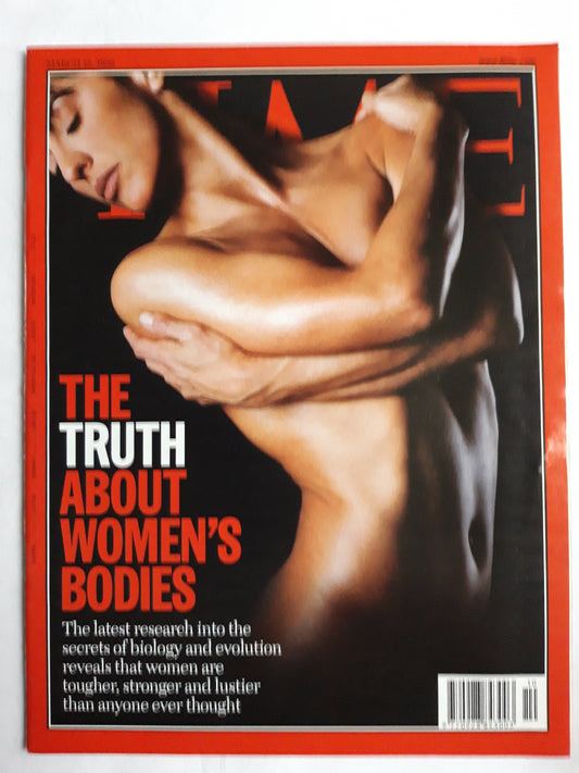 Time magazine The truth about woman`s bodies latest research in to the secrets of biology and evolution 15.03.1999 March März 1999