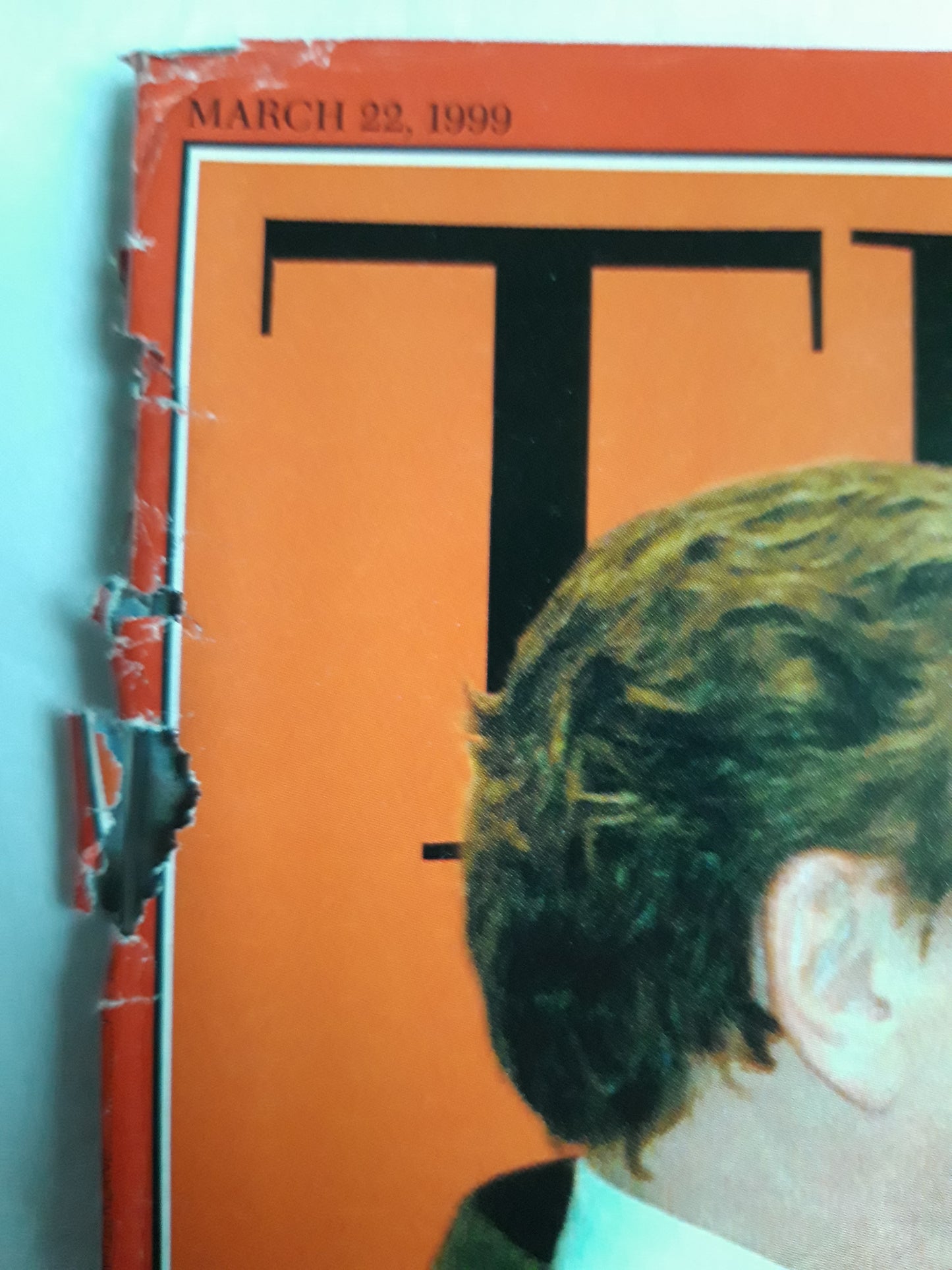 Time magazine Kaput! Gerhard Schröder Oskar Lafontaine digital 22.03.1999 March März 1999