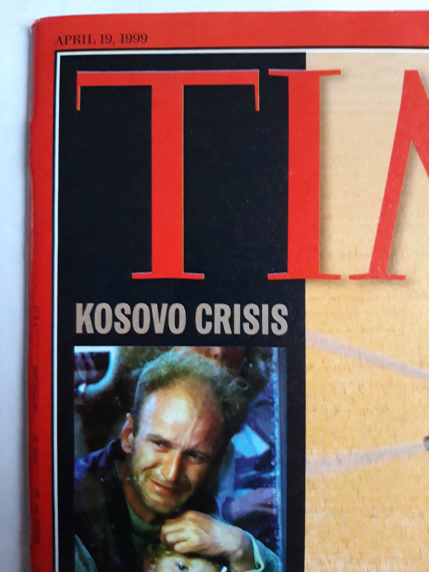 Time magazine Strike Force The Apaches Kosovo crisis NATO The refugees War crimes 19.04.1999 April 1999