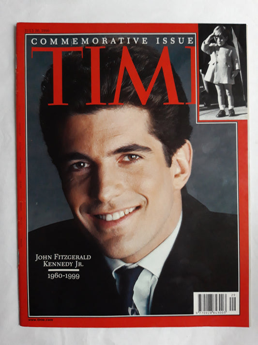 Time magazine Commemorative issue John Fitzgerald Kennedy Jr. 1960-1999 26.07.1999 July Juli 1999