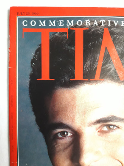 Time magazine Commemorative issue John Fitzgerald Kennedy Jr. 1960-1999 26.07.1999 July Juli 1999