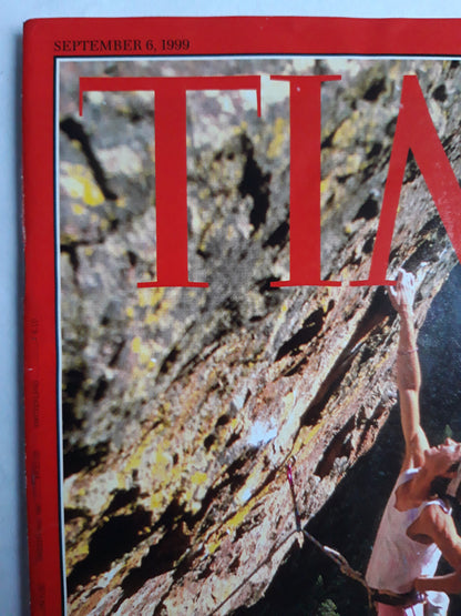 Time magazine Why We Take Risks From extreme Sports to Unprotected Sex Turkey`s Aftershok East Timor Terror 06.09.1999 September 1999