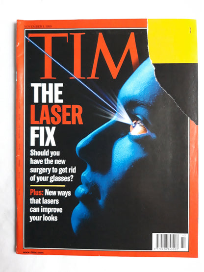 Time magazine The Laser Fix New Ways That lasers Can Improve Your Looks Chechnya`s Boiling Point 01.11.1999 November 1999