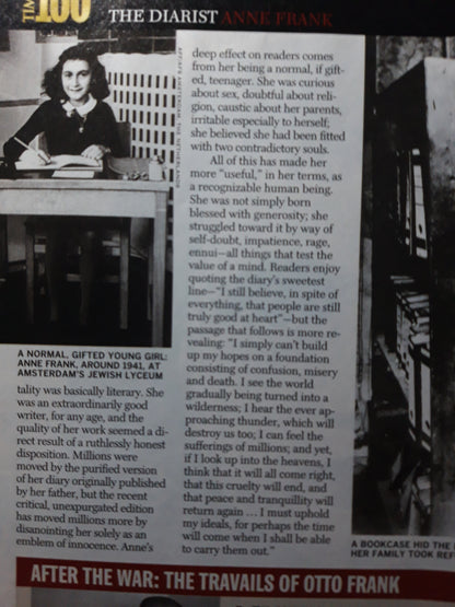 Time magazine Heroes and icons of the 20th Century Kosovo Peace gets a chance Marilyn Monroe Anna Frank Theresa Mohammad Ali  Princess Diane etc. 14.06.1999 Juni 1999