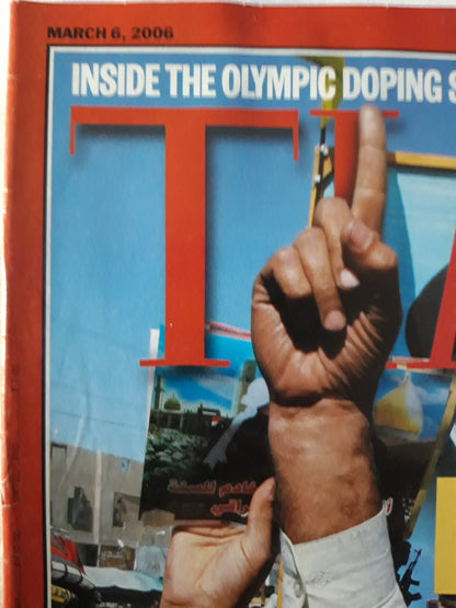 Time magazine Iraq Breaking point Muqtada al-Sadr Baghdad 24.02 Inside the Olympic doping scandal 06.03.2006 March März 2006
