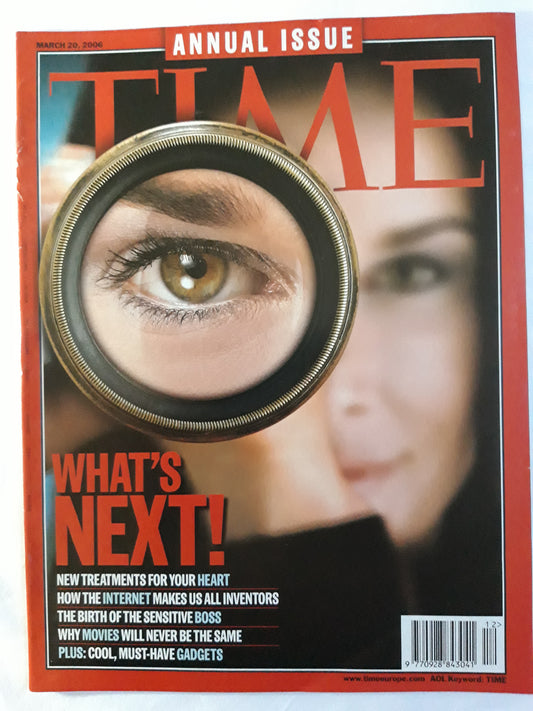 Time magazine What`s NEXT! Internet Must-have gadgets 20.03.2006 March März 2006