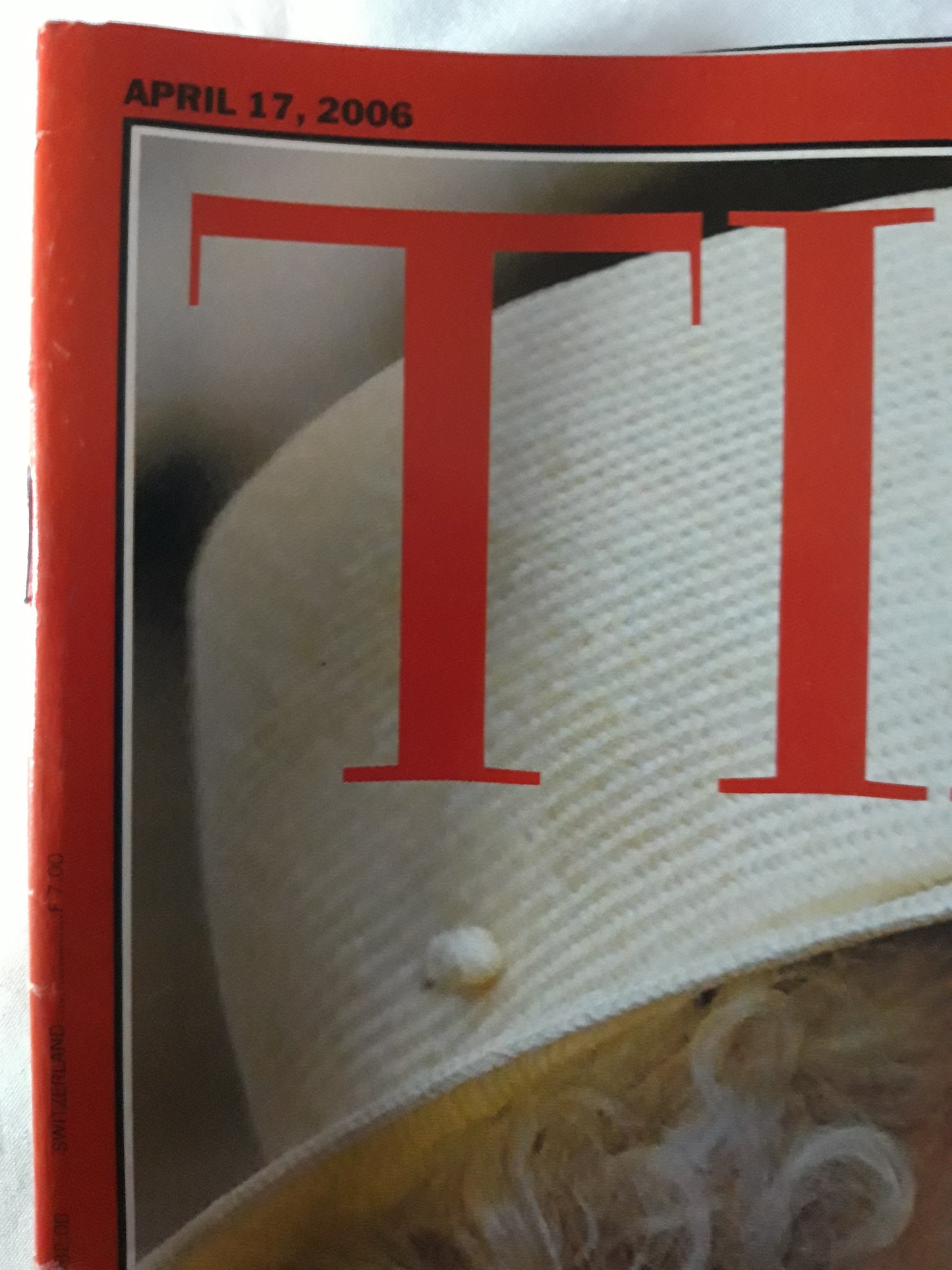 Time magazine Britain`s Queen Elizabeth at 80 Israel`s new leader The fish that could walk 17.04.2006 April 2006