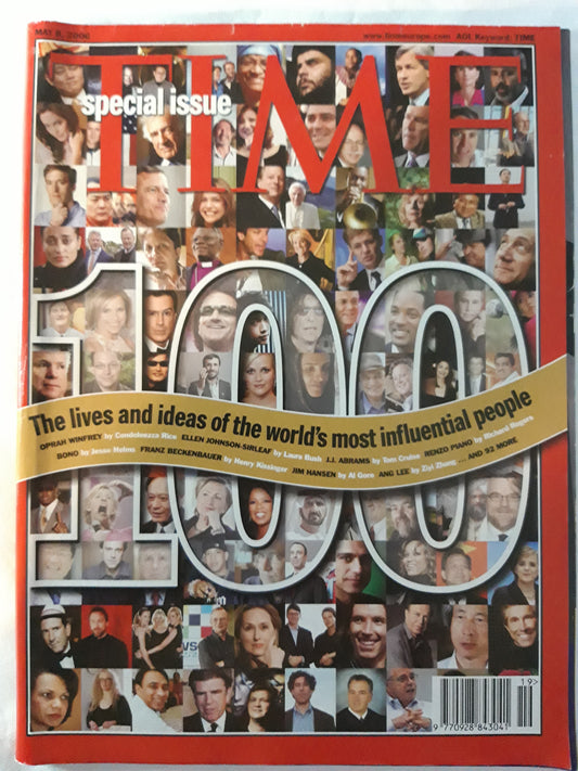 Time magazine Sppecial issue The lives and ideas of the world`s most influential people Oprah Winfrey Bono 08.05.2006 May Mai 2006
