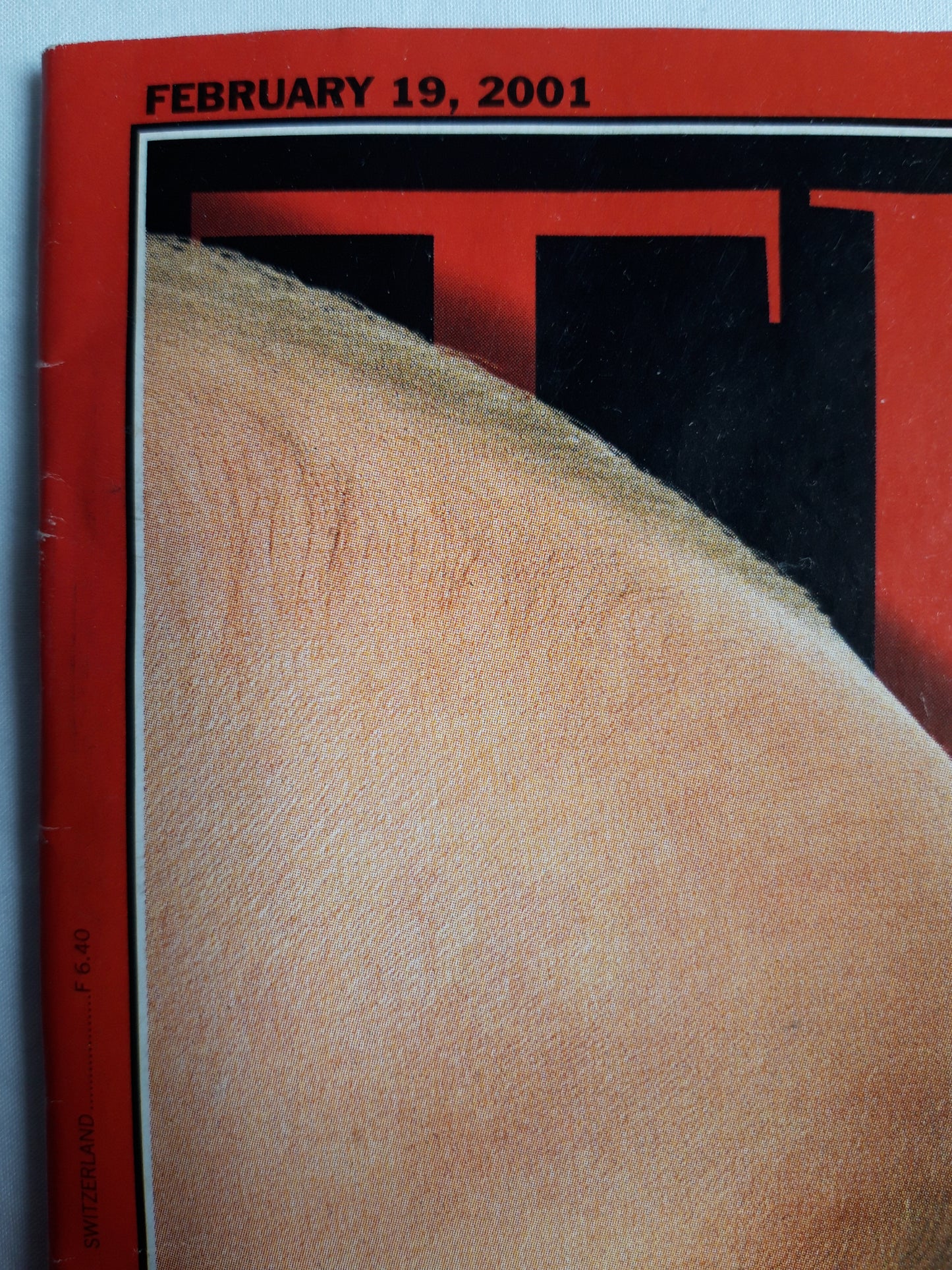 Time magazine Human cloning is closer than you think Immigration Europe under siege 19.02.2001 February 2001