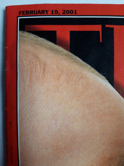 Time magazine Human cloning is closer than you think Immigration Europe under siege 19.02.2001 February 2001