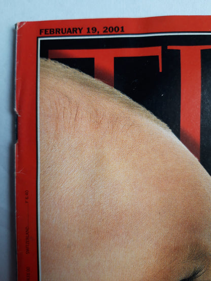 Time magazine Human cloning is closer than you think Immigration Europe under siege 19.02.2001 February 2001
