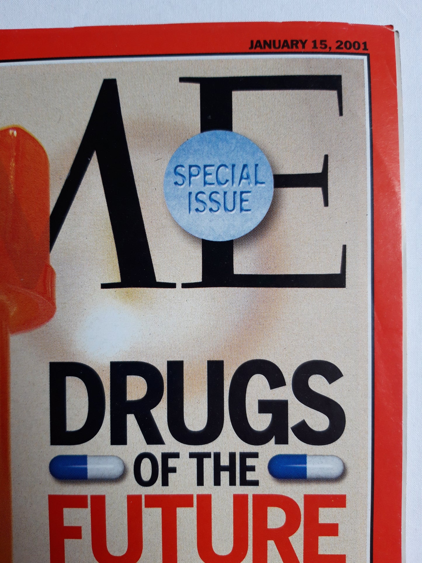 Time magazine Drugs of the future Amazing new medicines will be based on DNA Find out how they will change your life 15.01.2001 January 2001