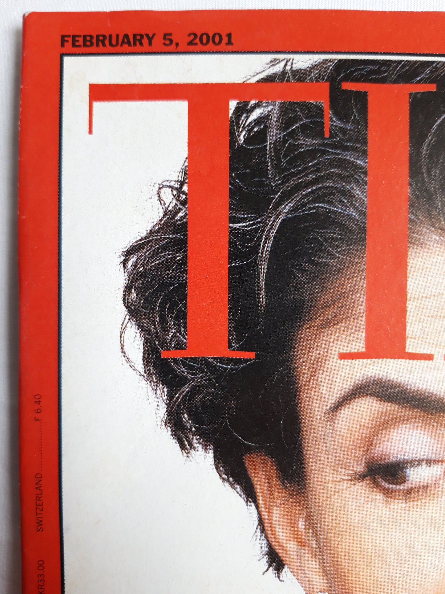 Time magazine How to get healthier George Bush and Europe Paris Haute Couture 05.02.2001 February 2001