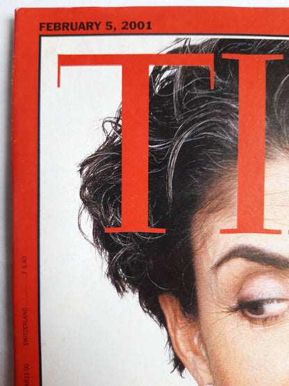 Time magazine How to get healthier George Bush and Europe Paris Haute Couture 05.02.2001 February 2001