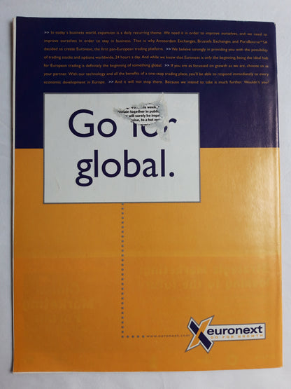 Time magazine How to get healthier George Bush and Europe Paris Haute Couture 05.02.2001 February 2001